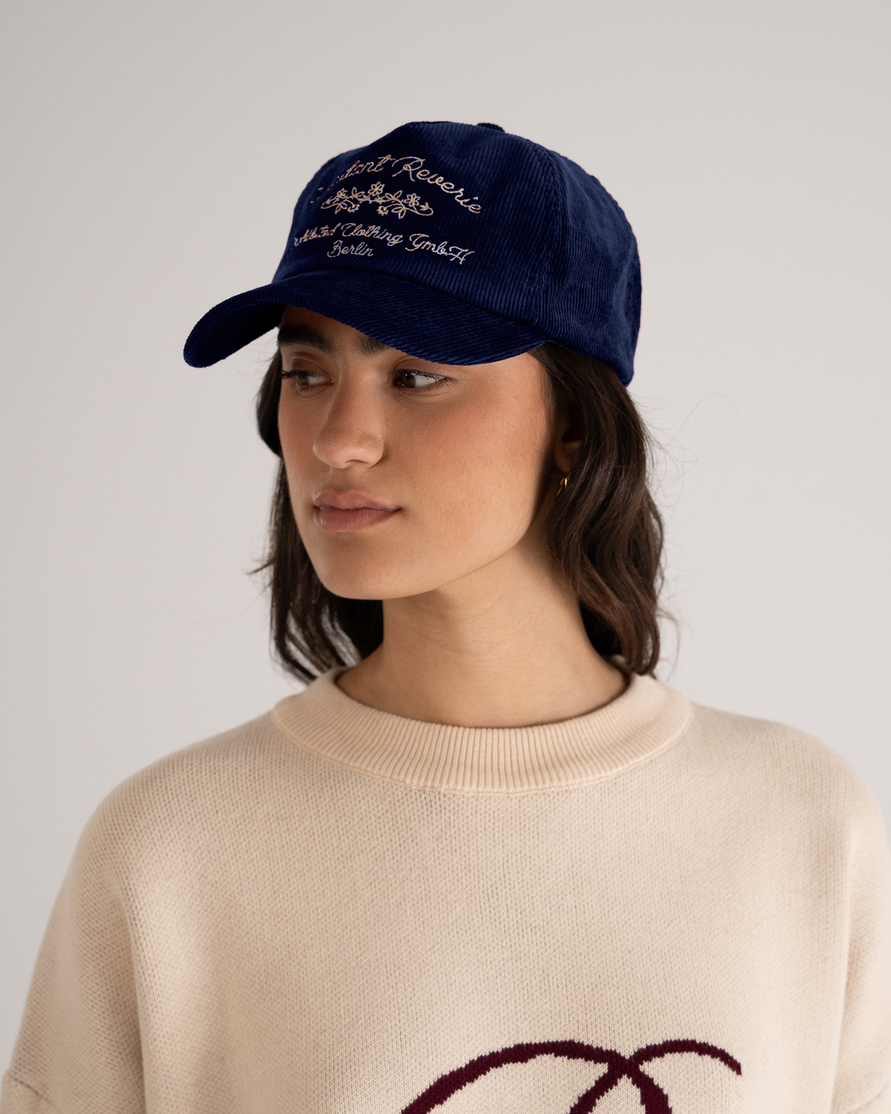 Verdant Reverie Cap Navy