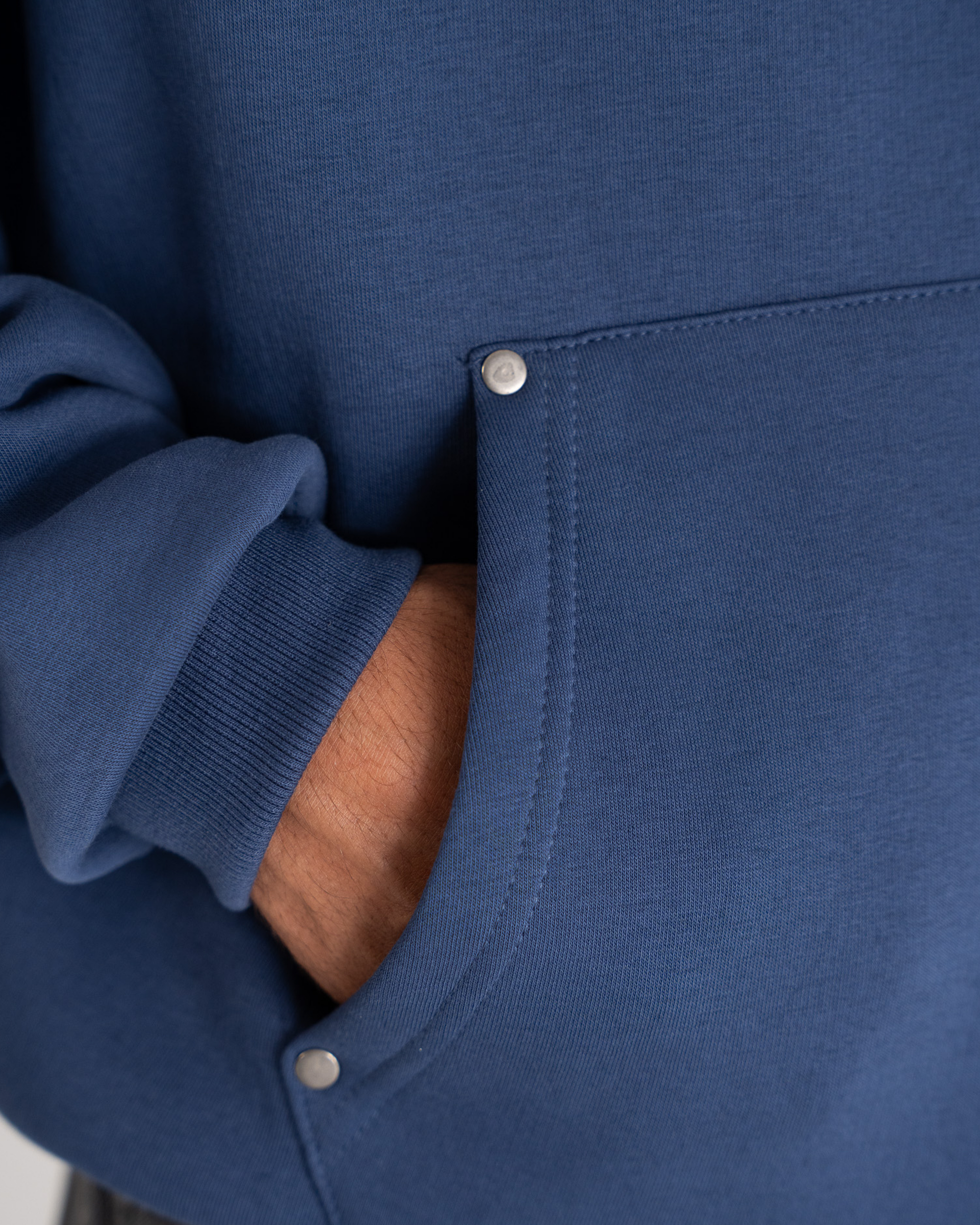 Verdant Reverie Hoodie Blue