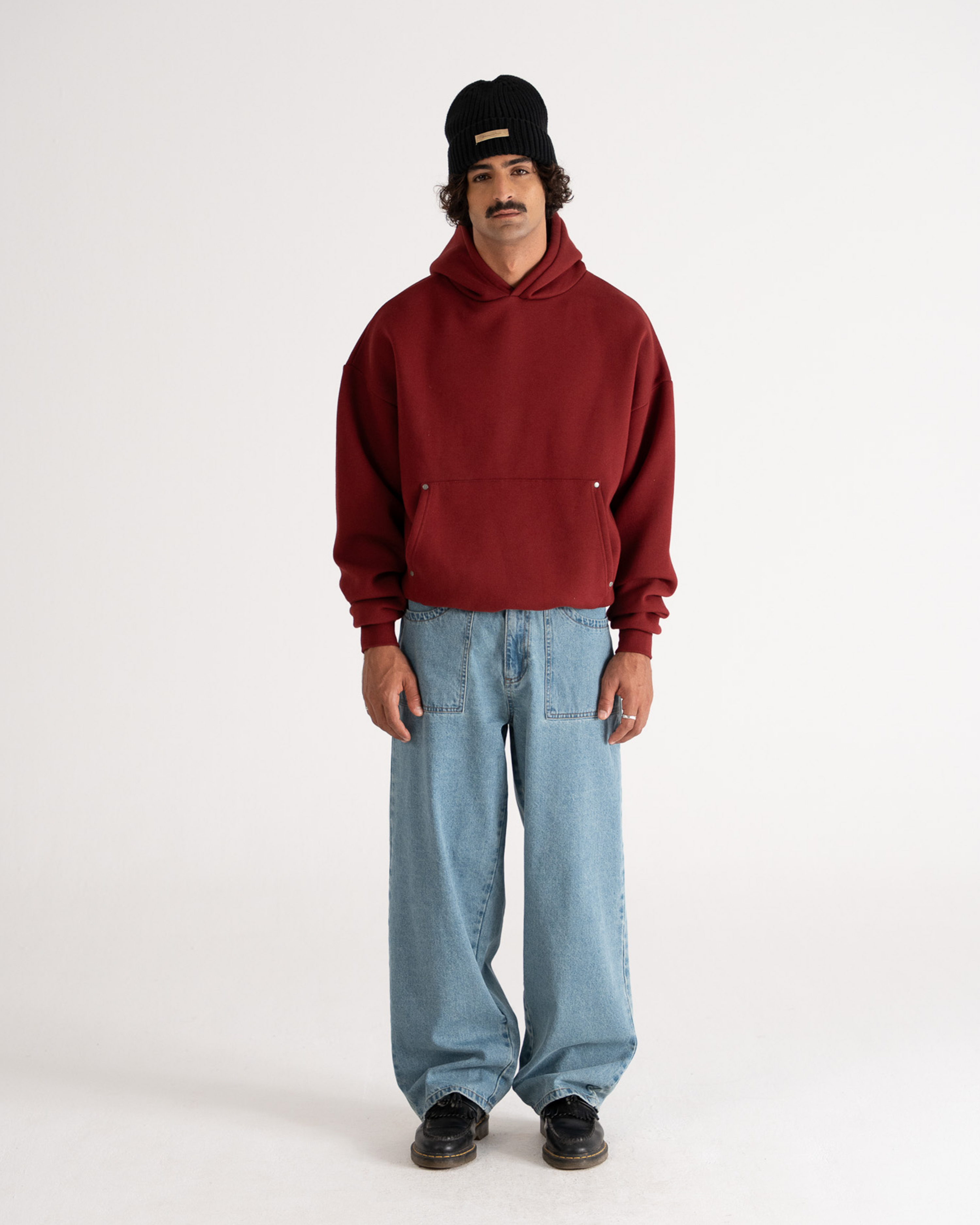 Verdant Reverie Hoodie Red