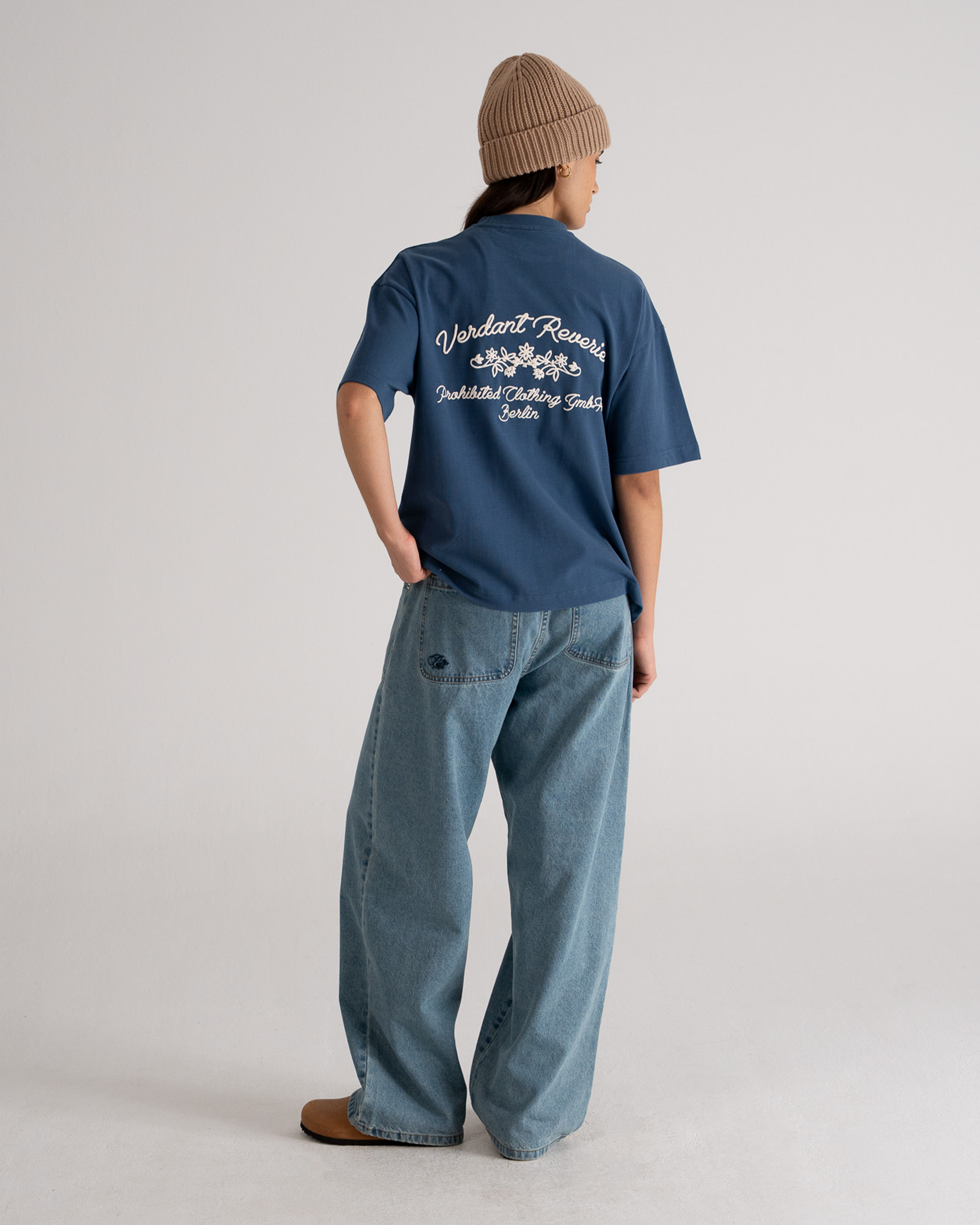 Verdant Reverie Tee Blue