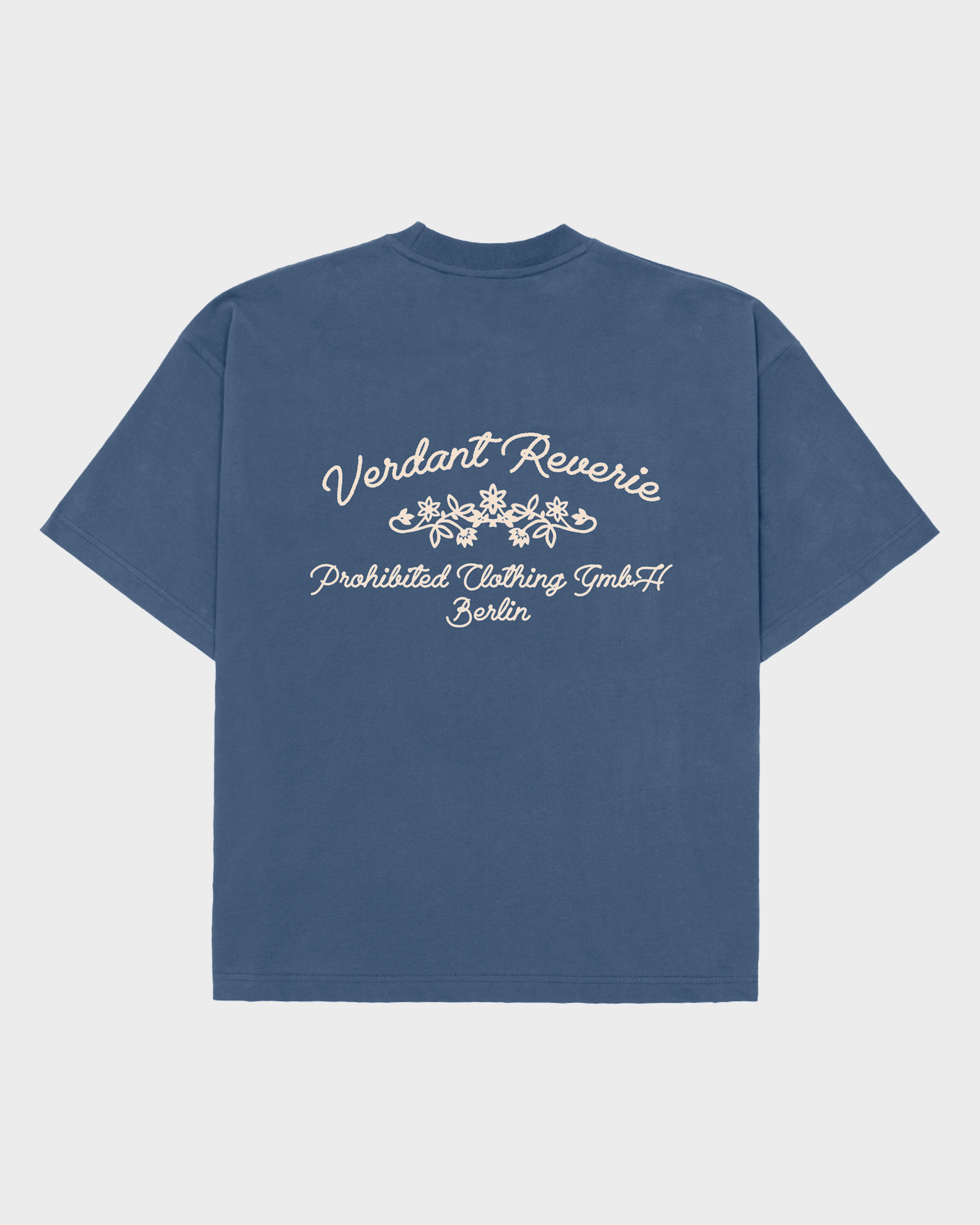 Verdant Reverie Tee Blue