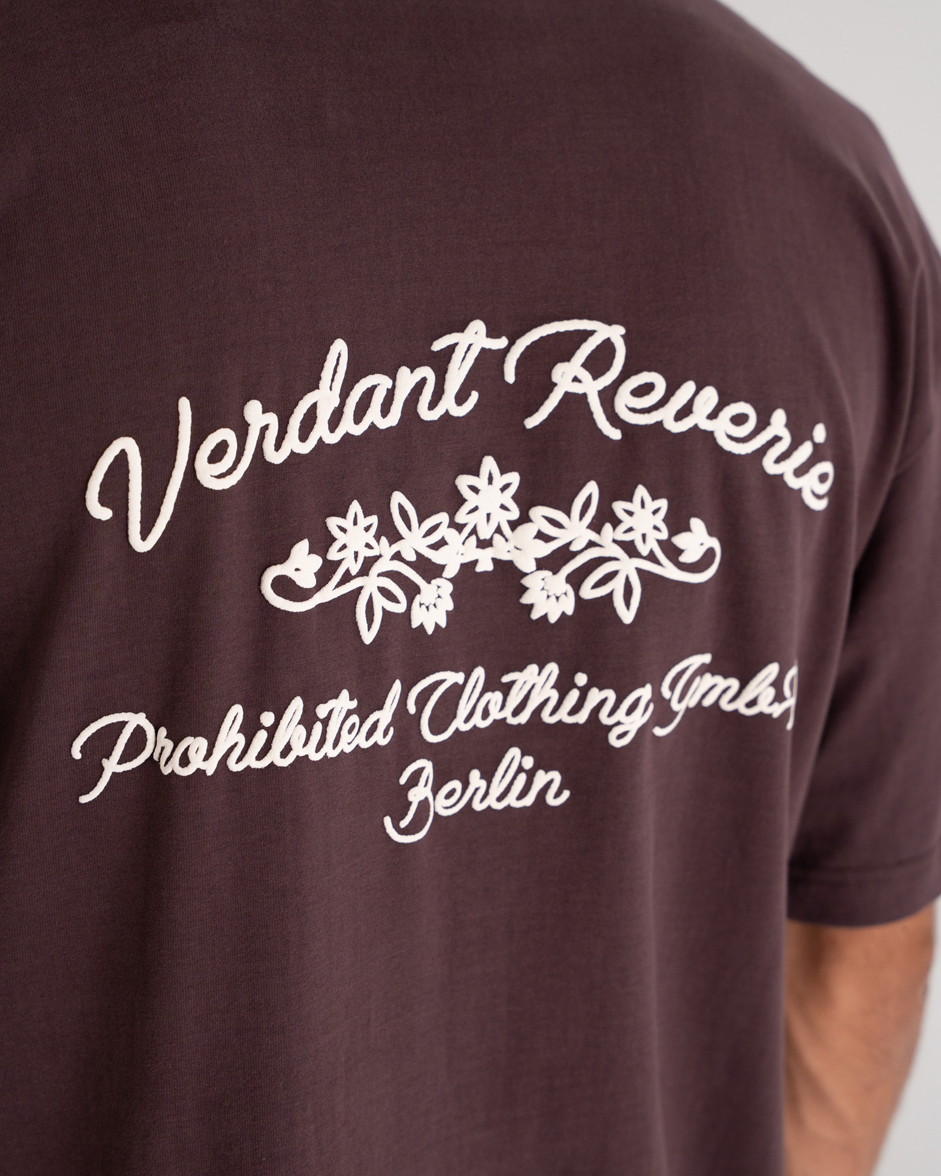 Verdant Reverie Tee Brown