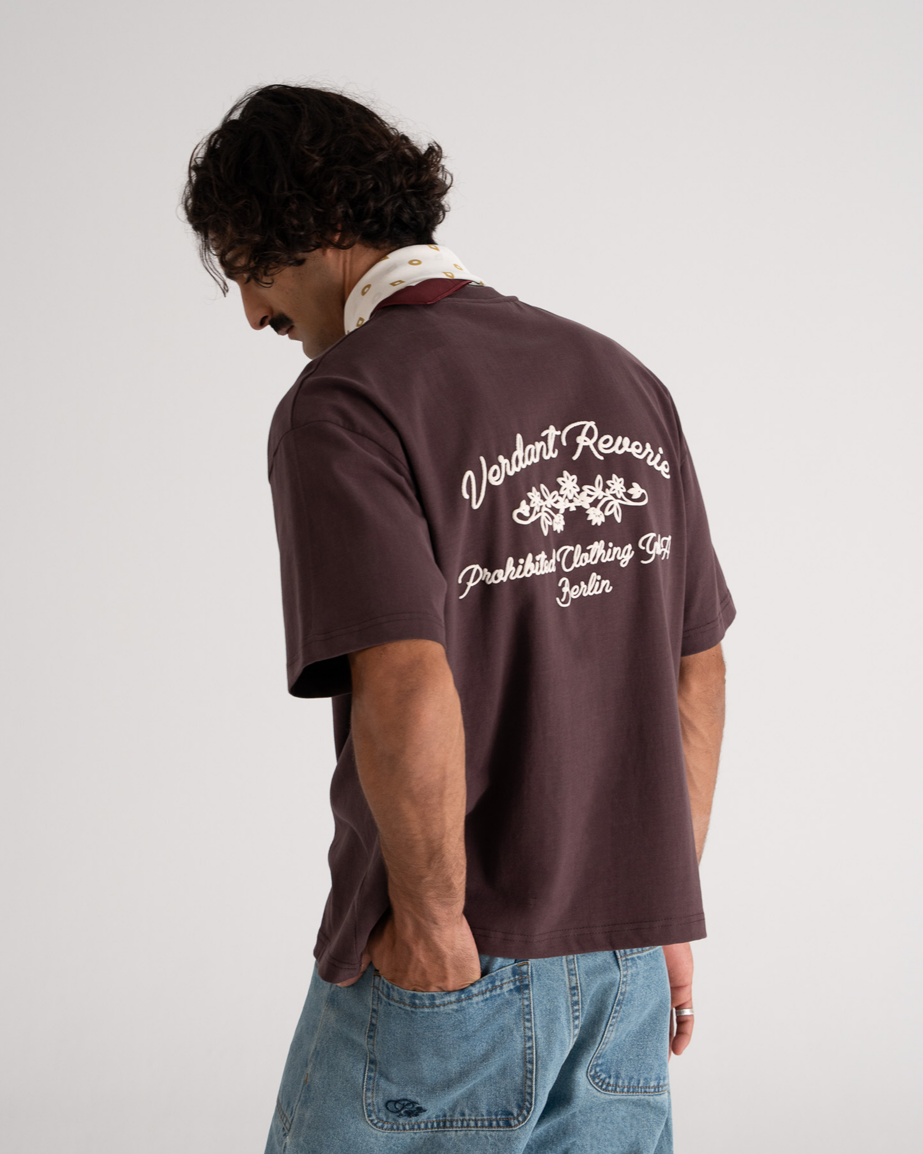 Verdant Reverie Tee Brown