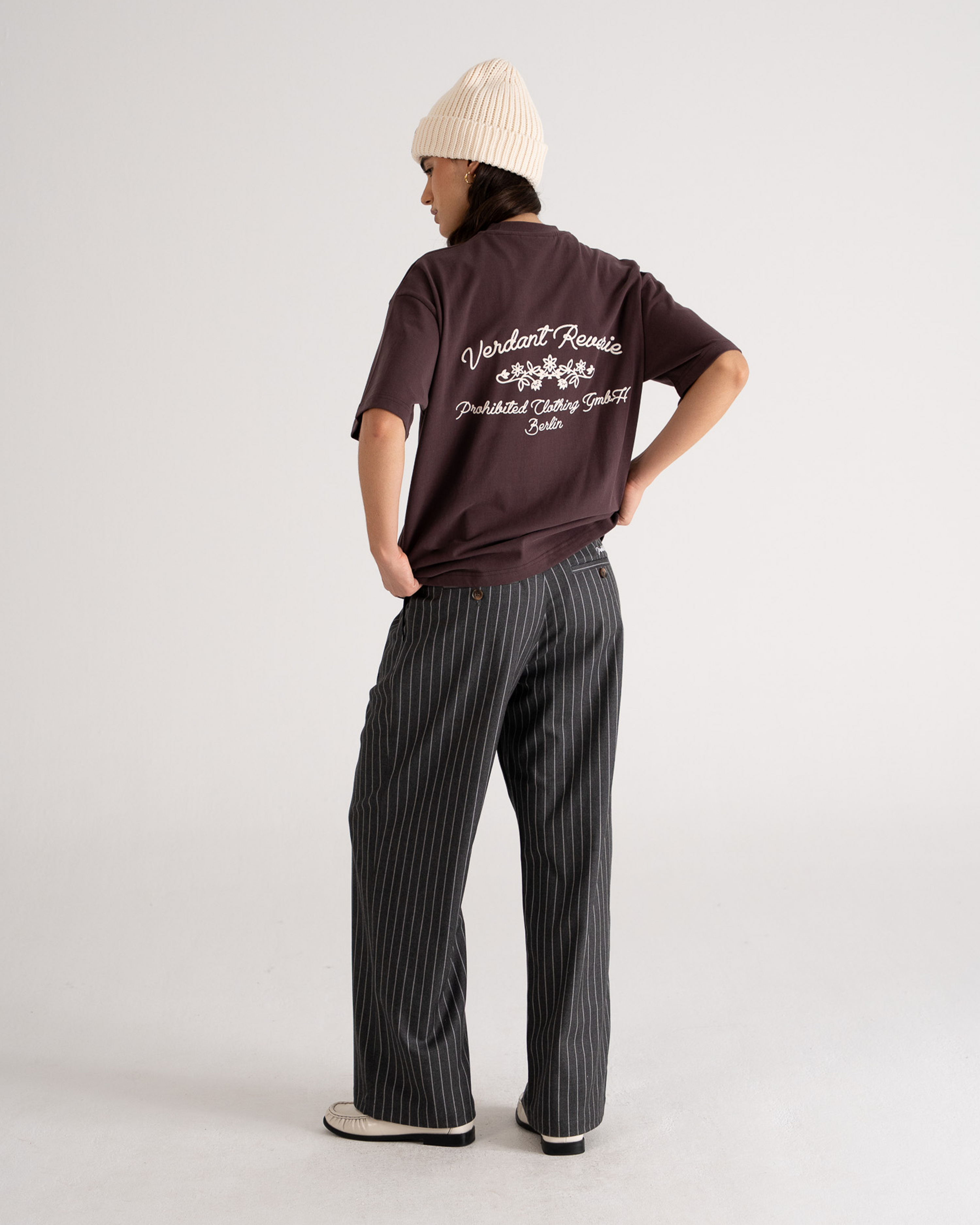 Verdant Reverie Tee Brown