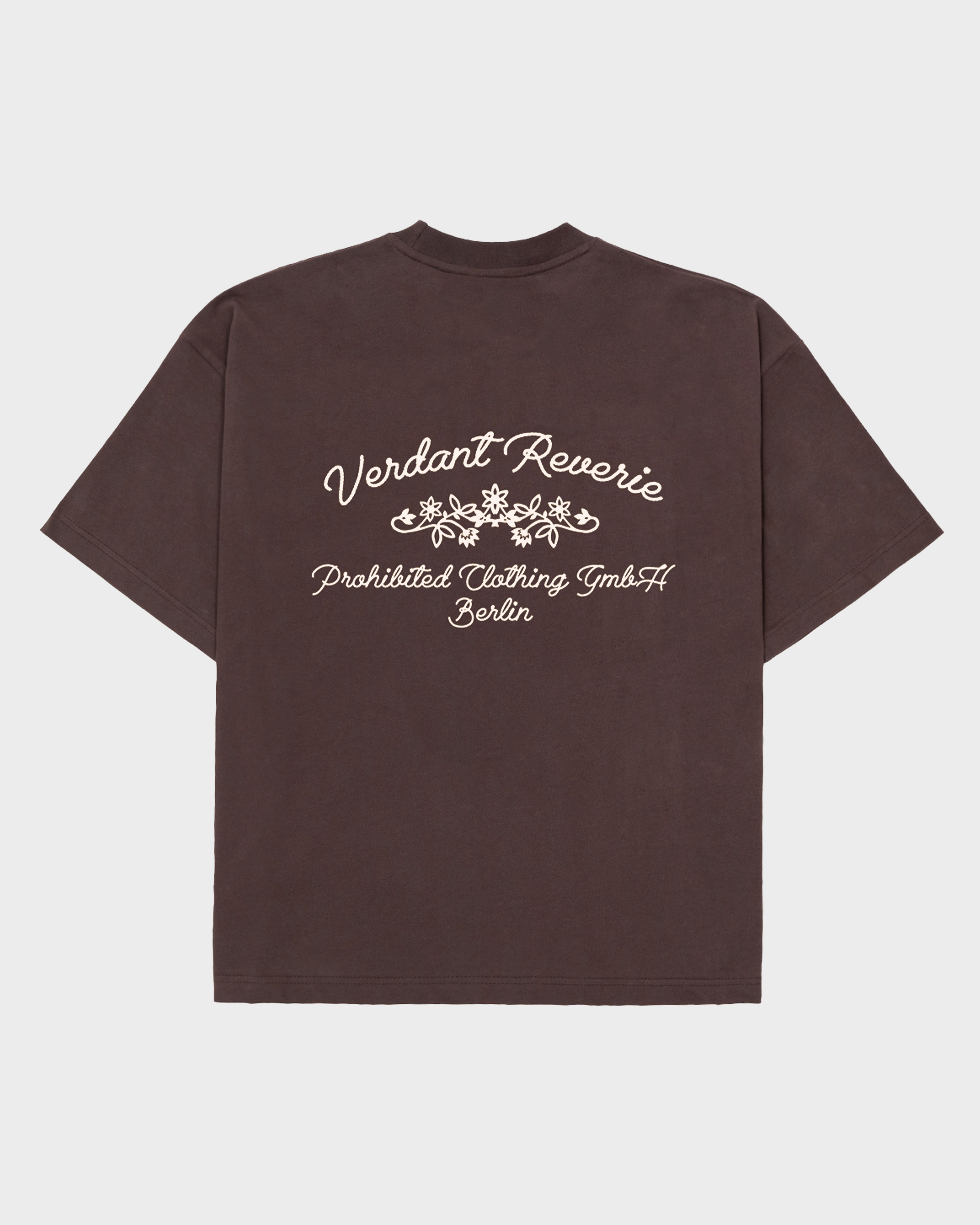 Verdant Reverie Tee Brown