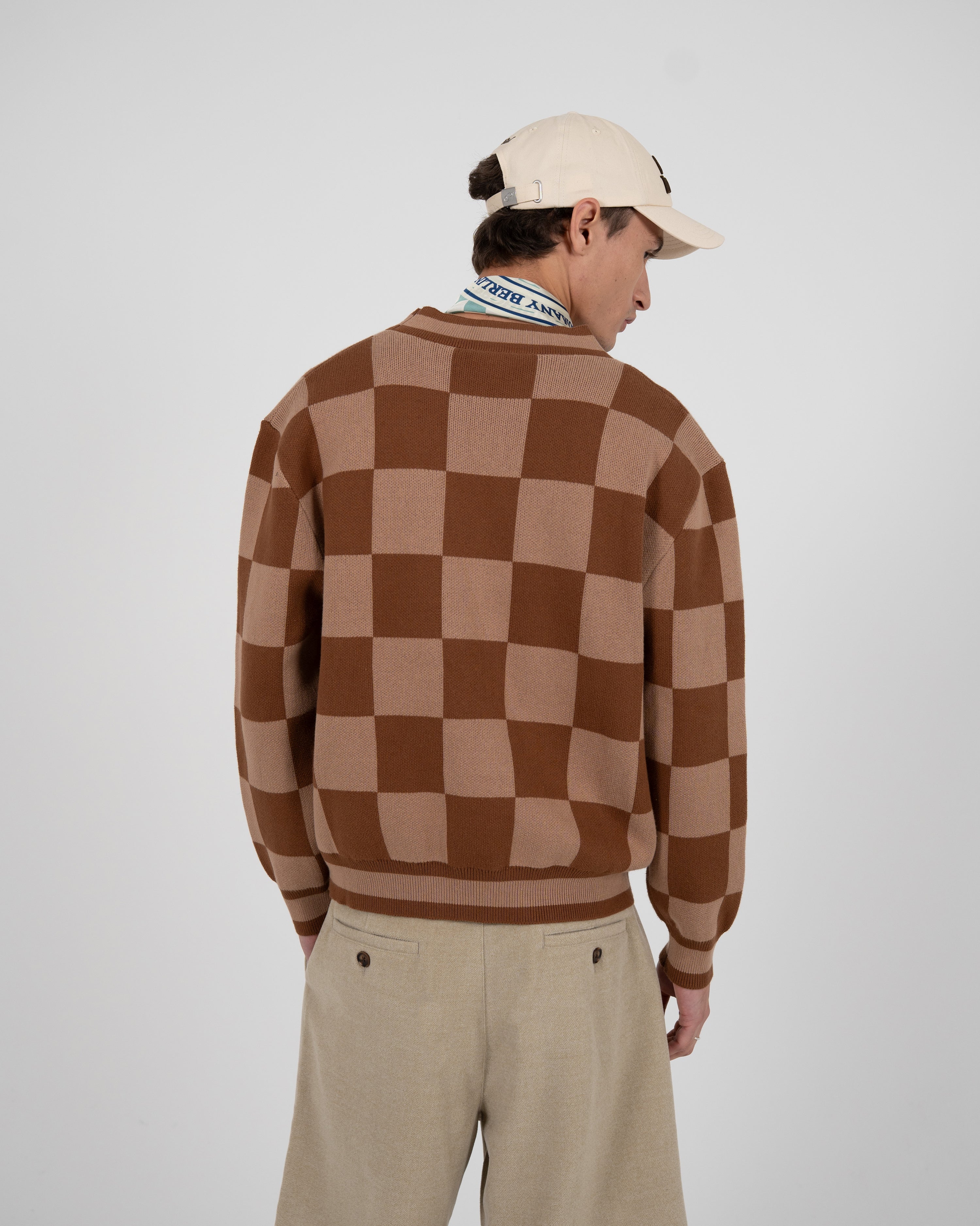 Victory Cardigan Brown