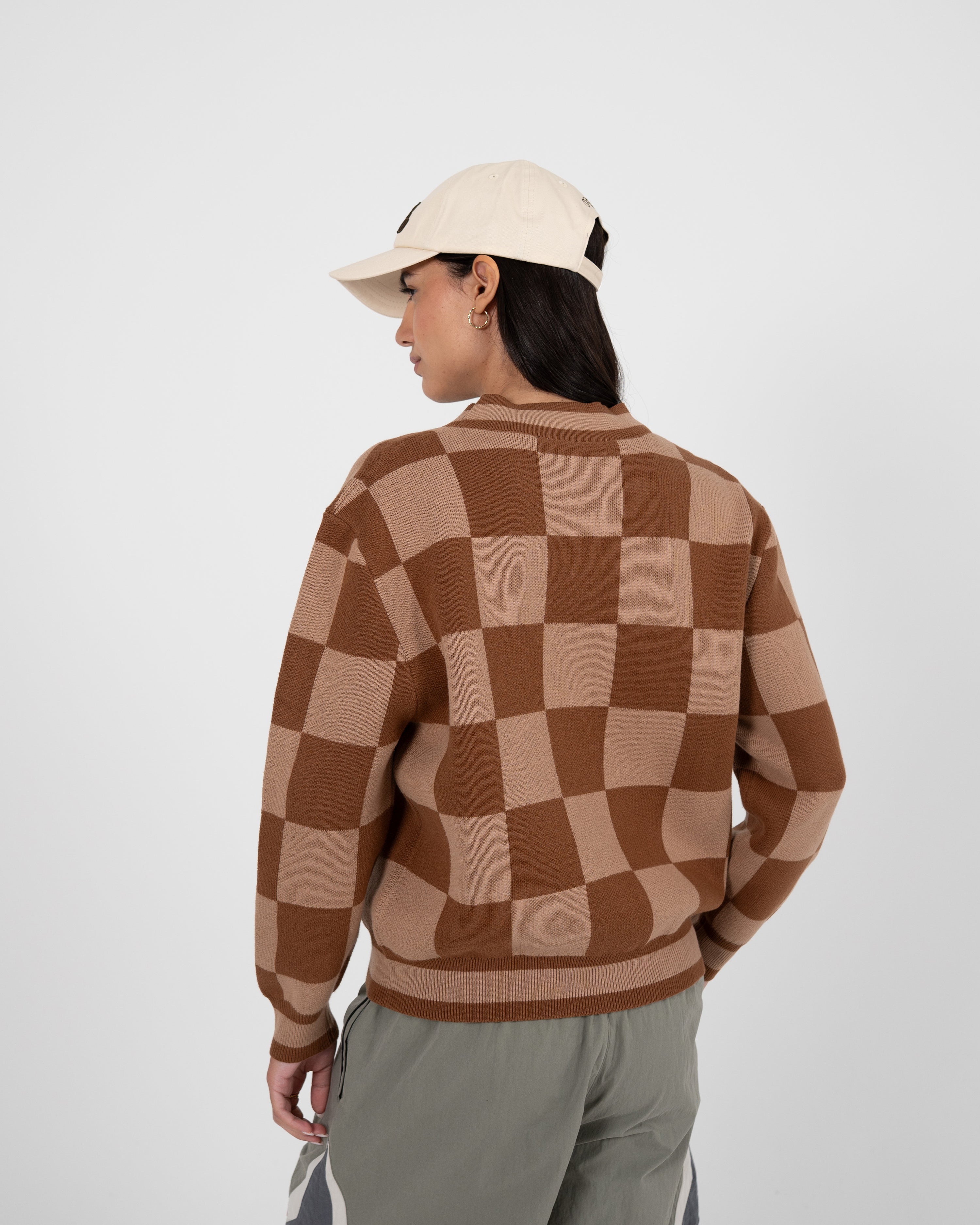 Victory Cardigan Brown