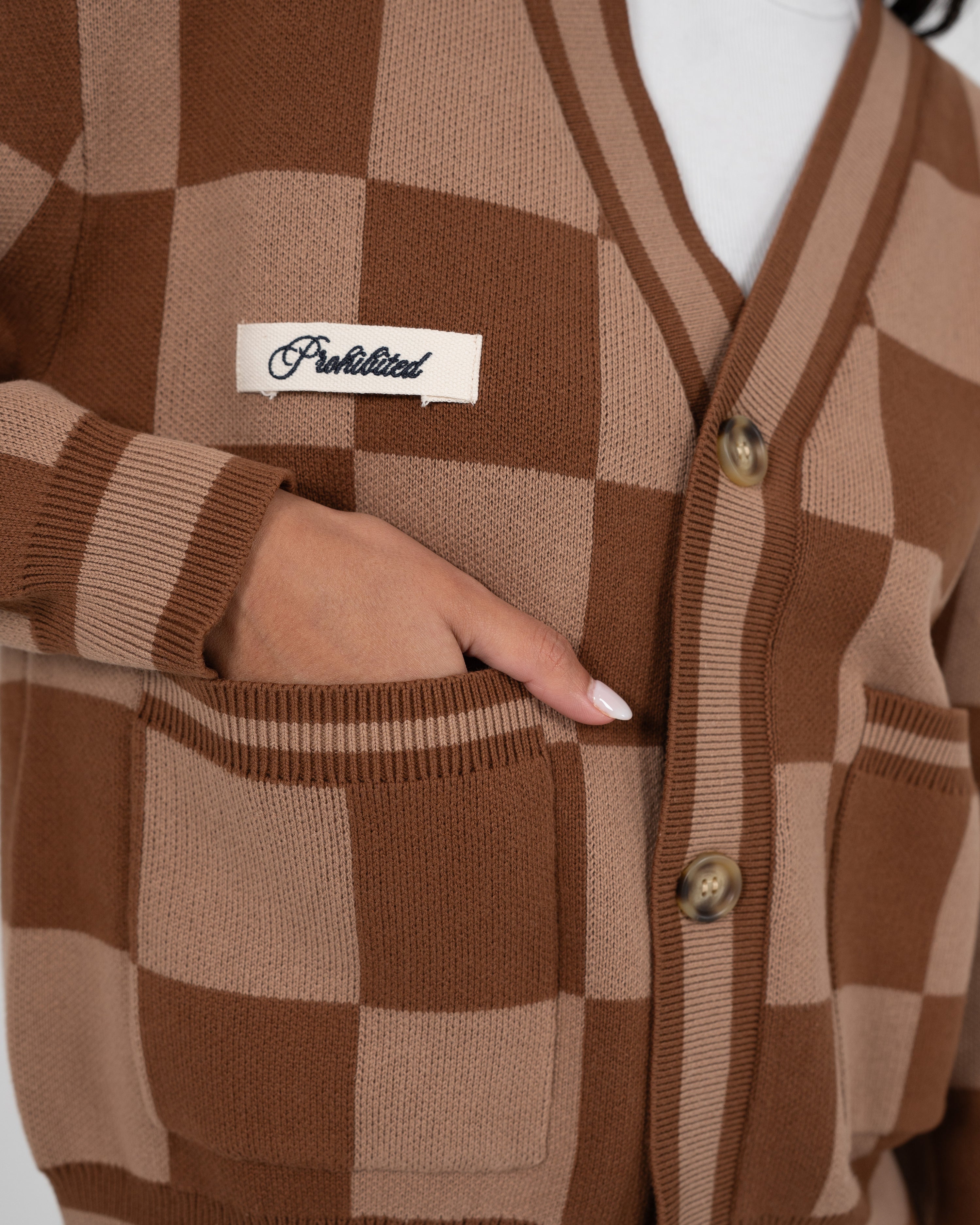 Victory Cardigan Brown