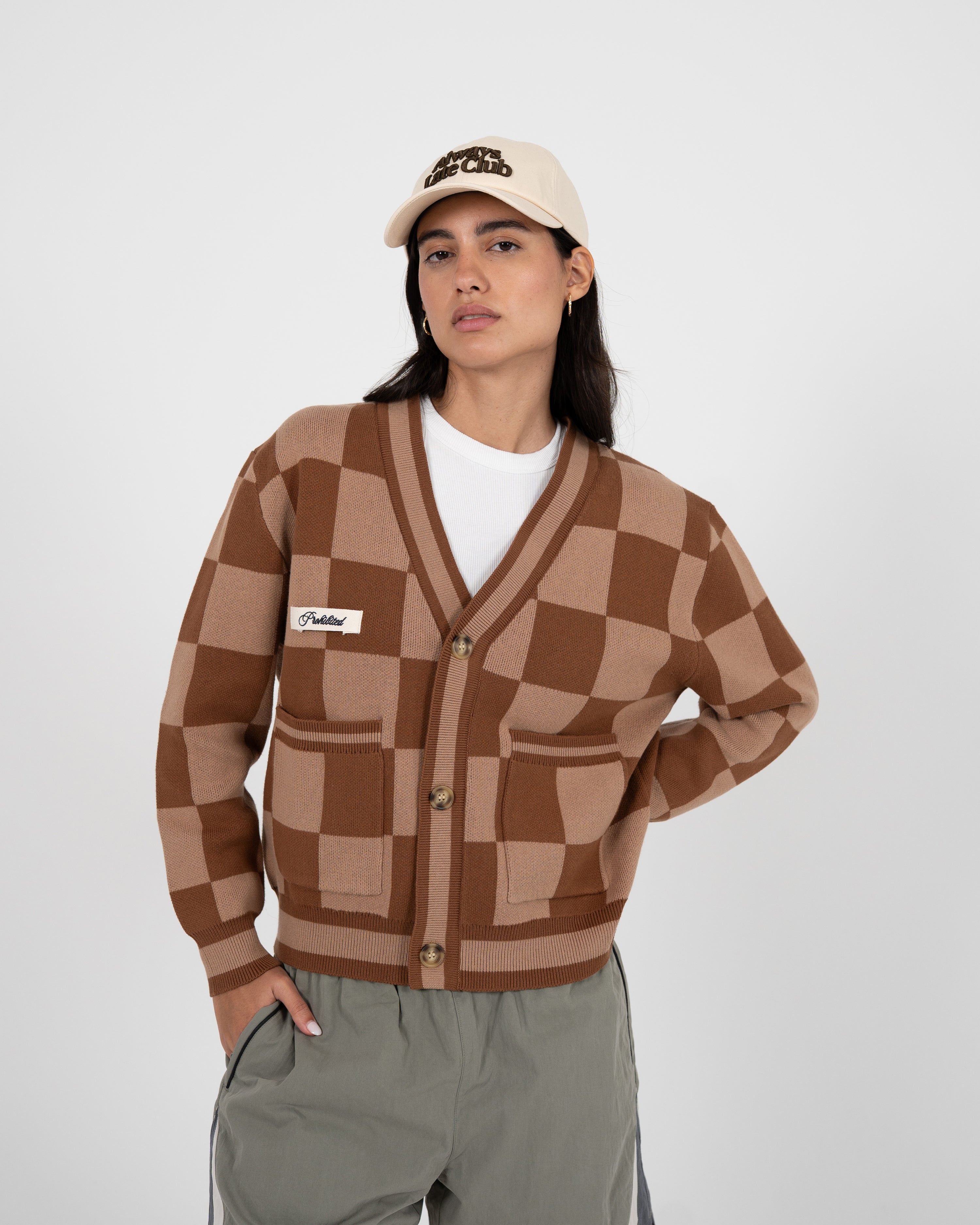 Victory Cardigan Brown