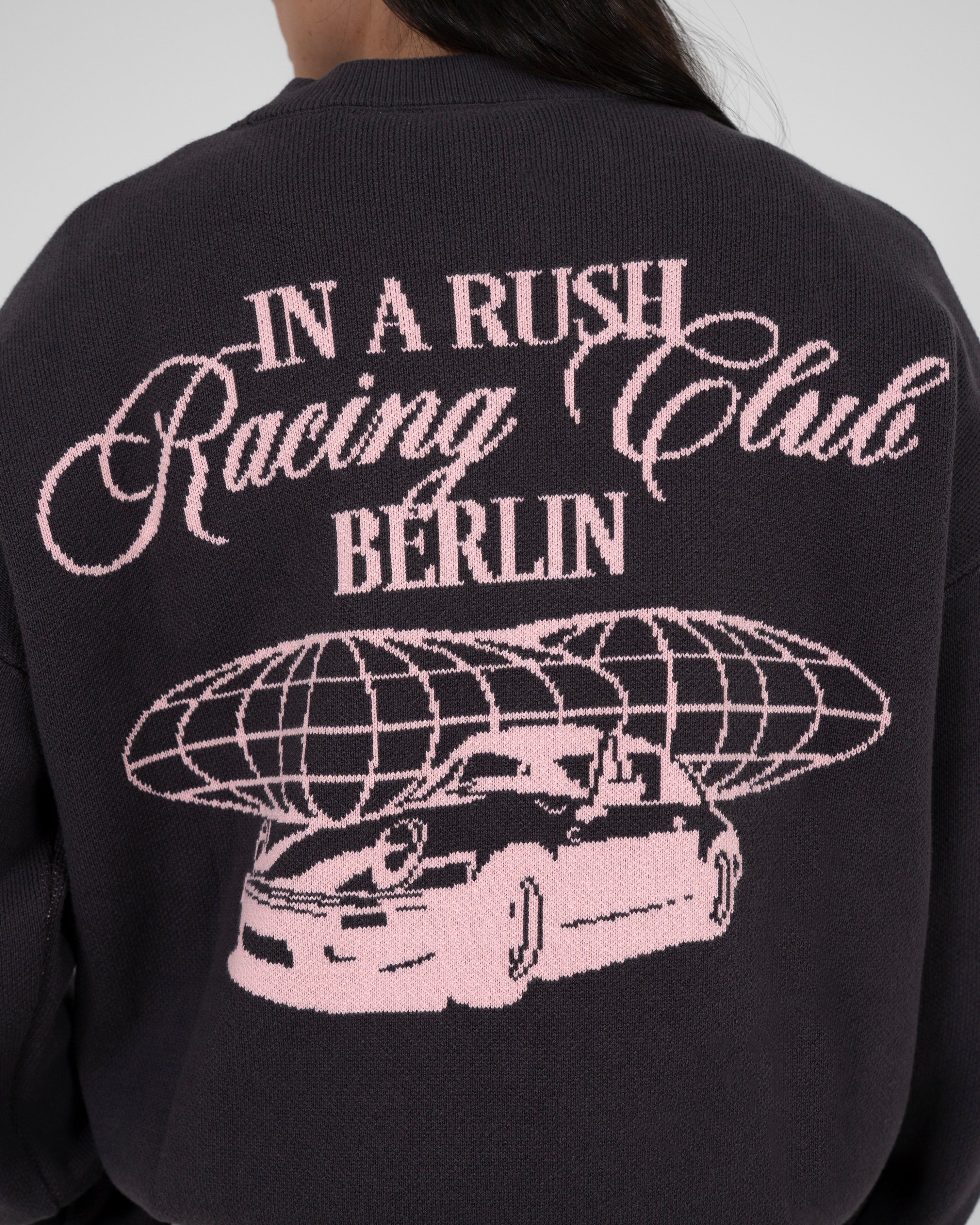 Vortex Knit Sweater Brown