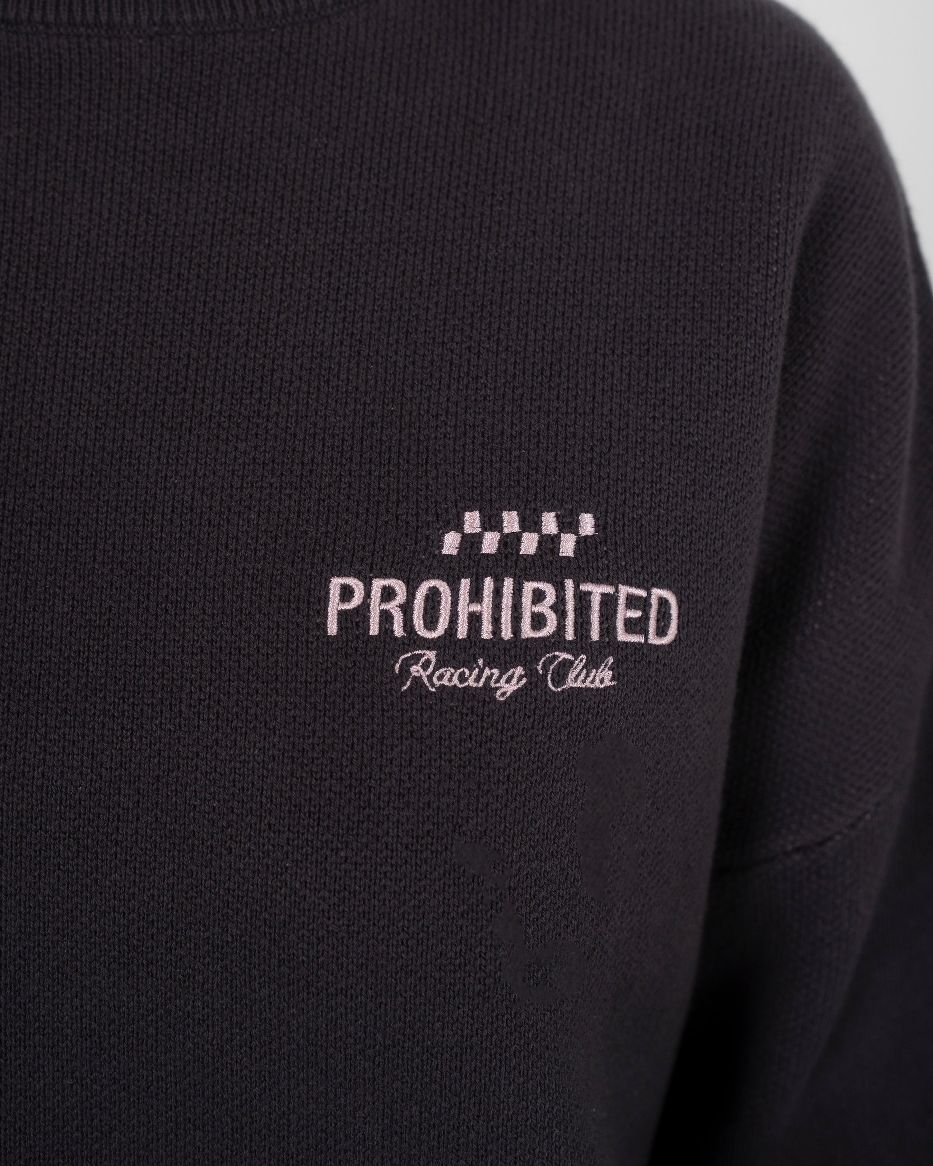 Vortex Knit Sweater Brown