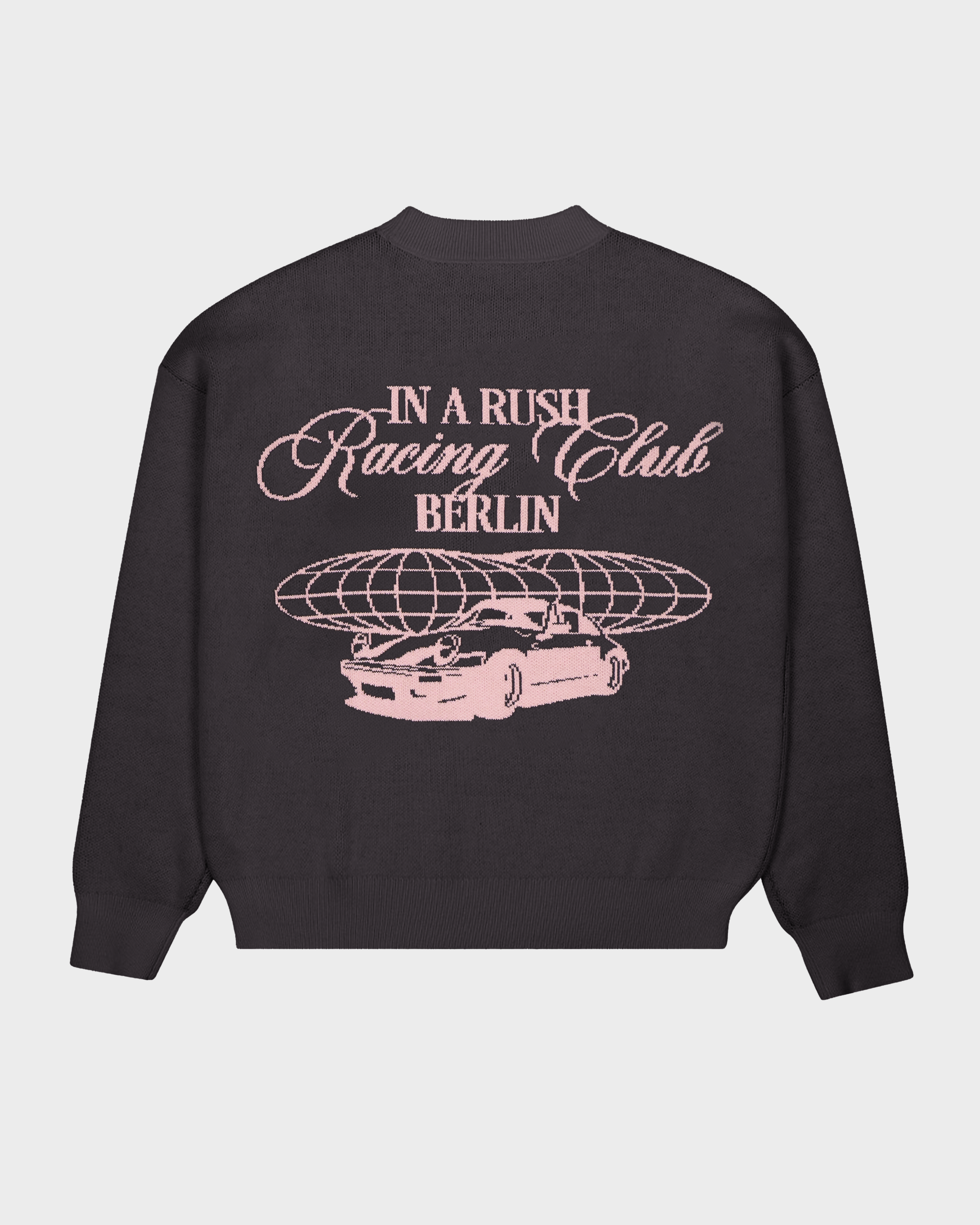 Vortex Knit Sweater Brown