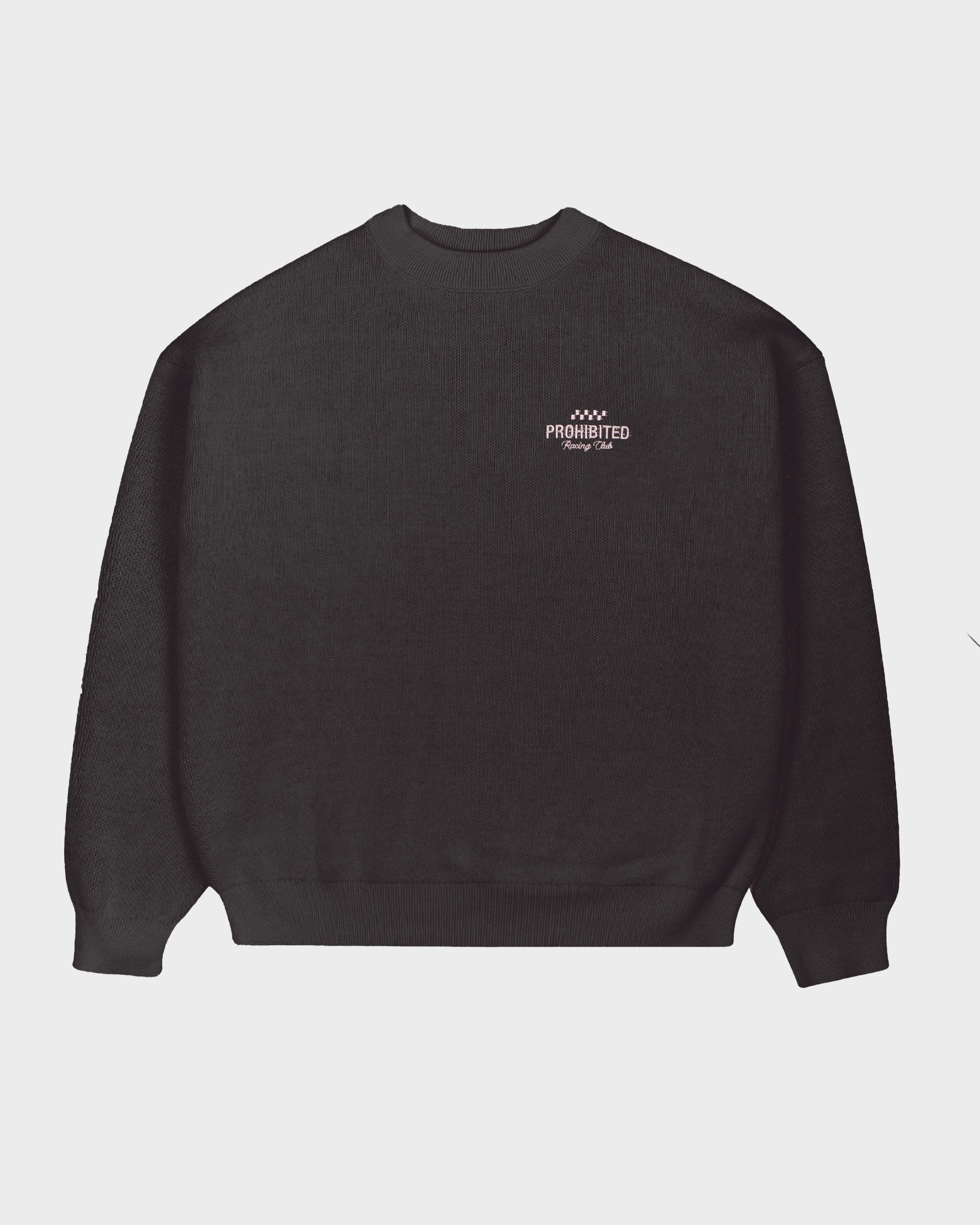 Vortex Knit Sweater Brown