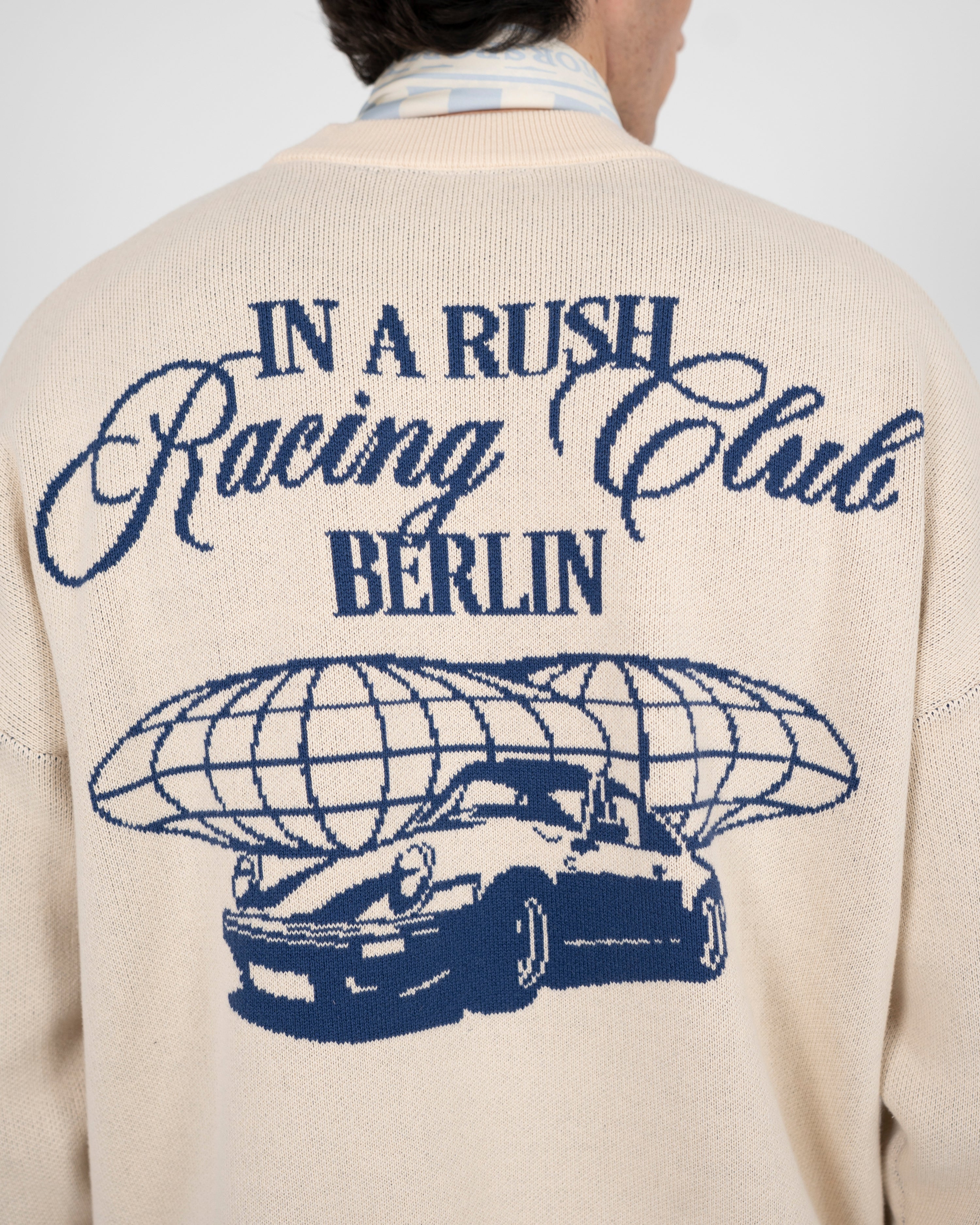 Vortex Knit Sweater Cream