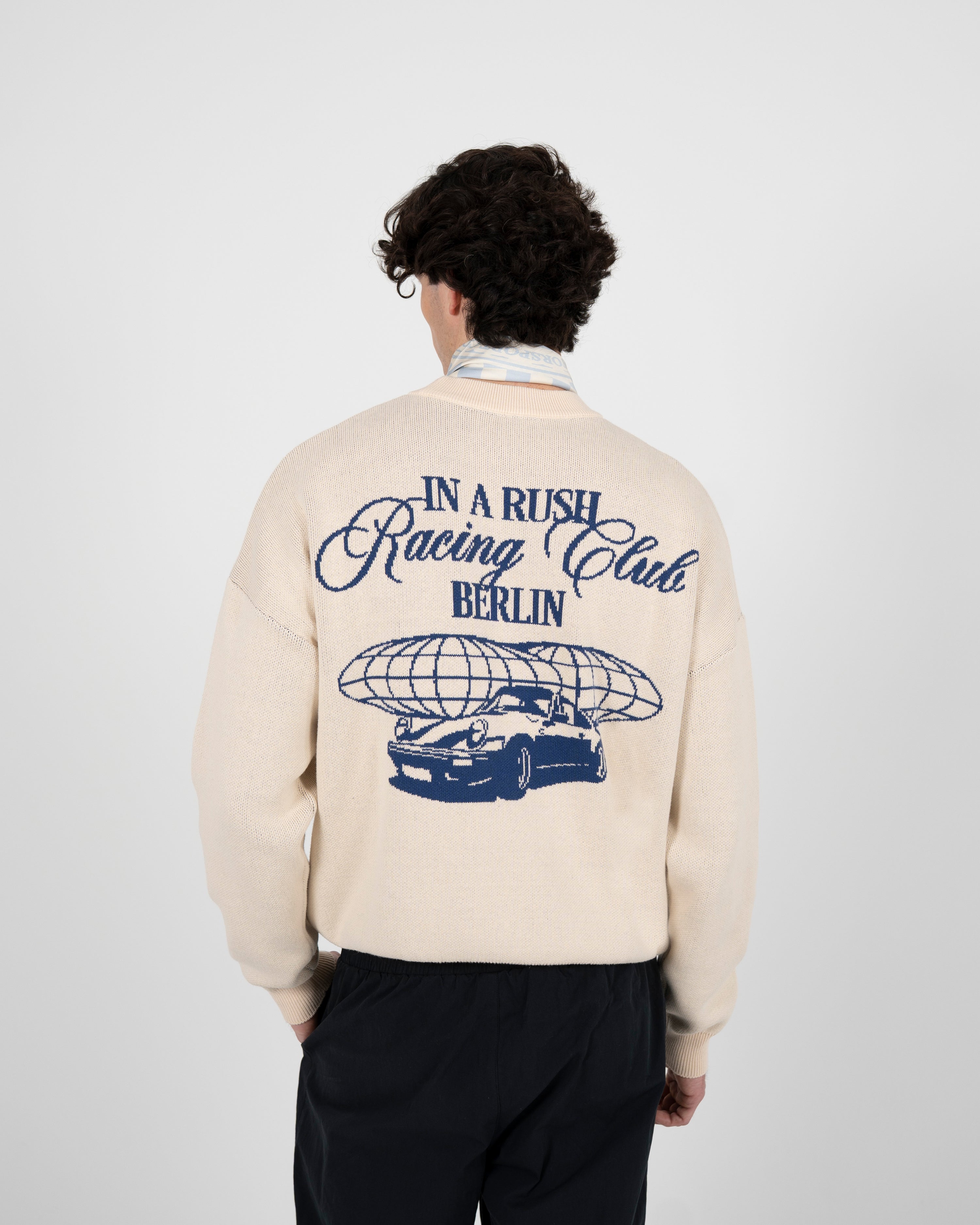 Vortex Knit Sweater Cream