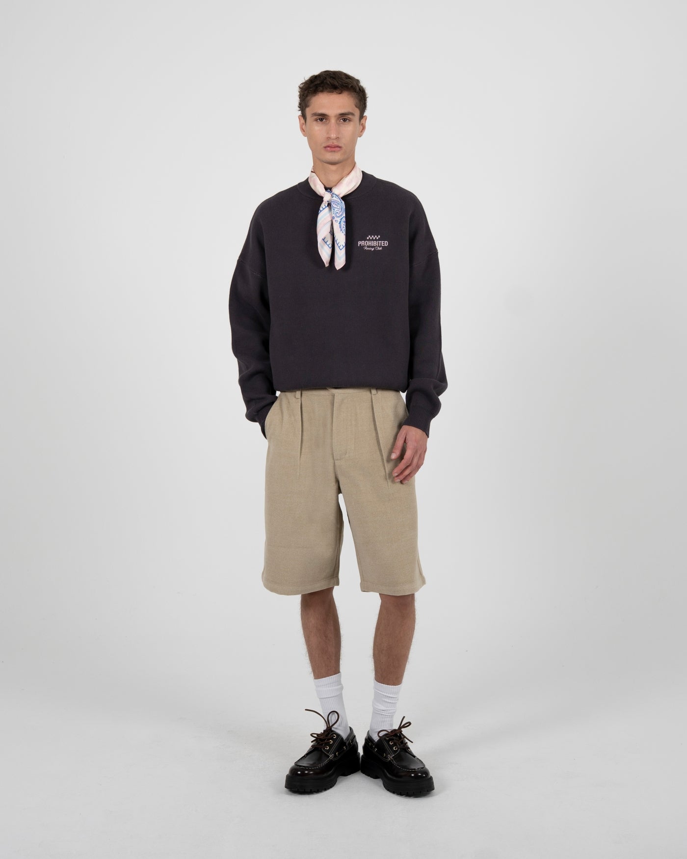 Vortex Knit Sweater | Brown