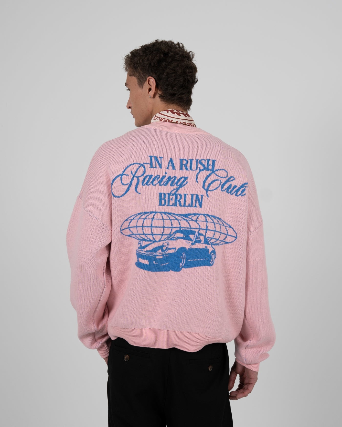 Vortex Knit Sweater | Rose