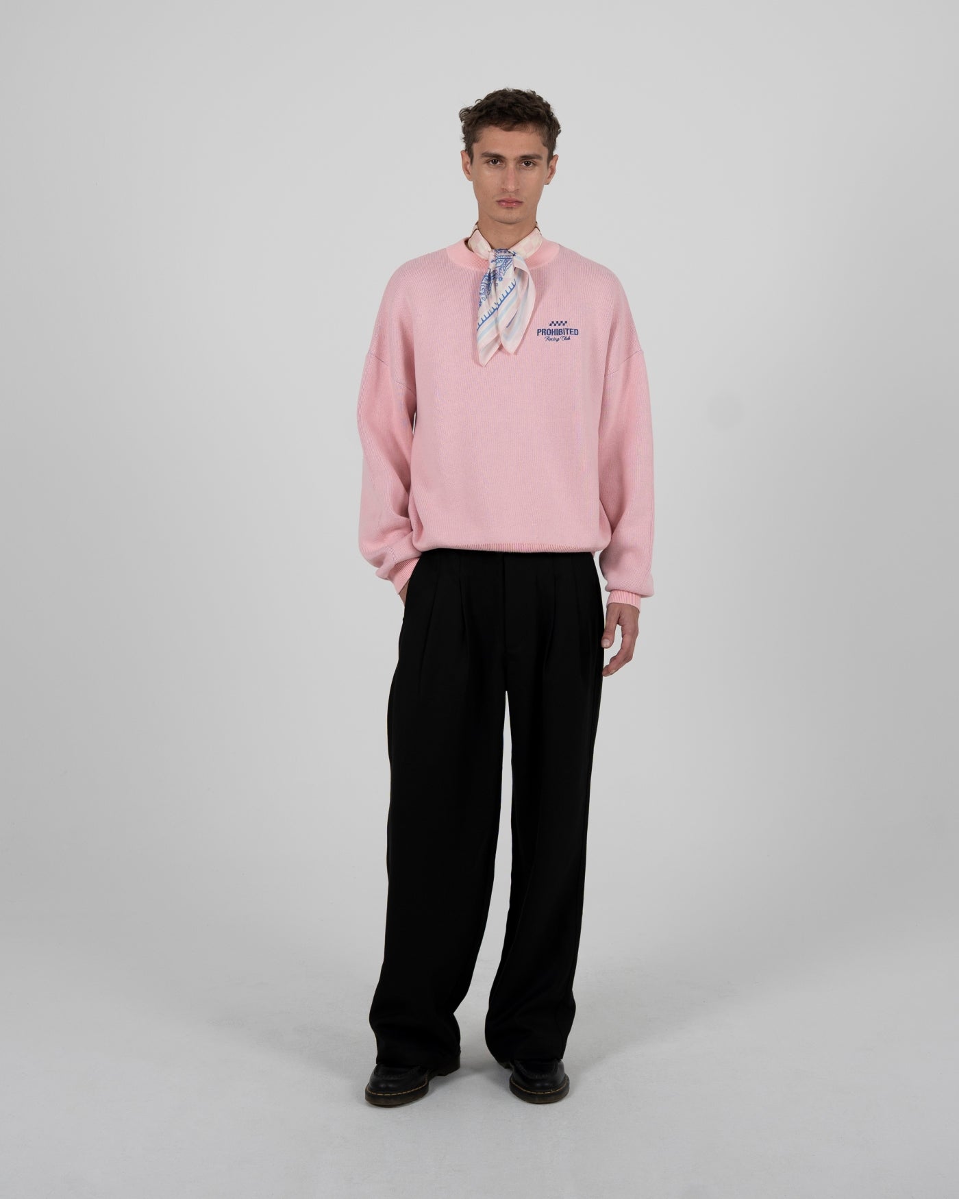 Vortex Knit Sweater | Rose