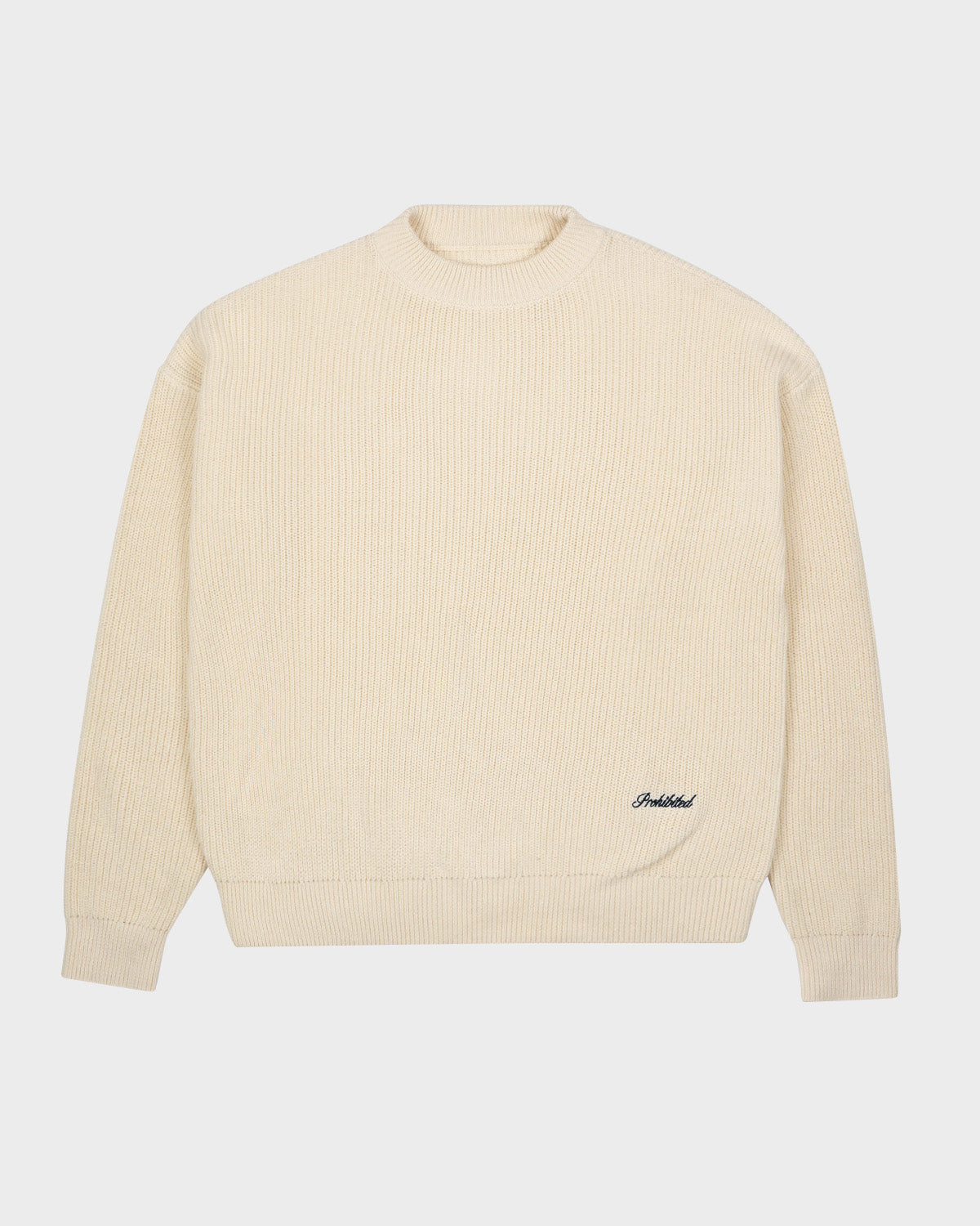 Westminster Knit Sweater Cream Prohibited westminster-knit-sweater-cream-prohibited