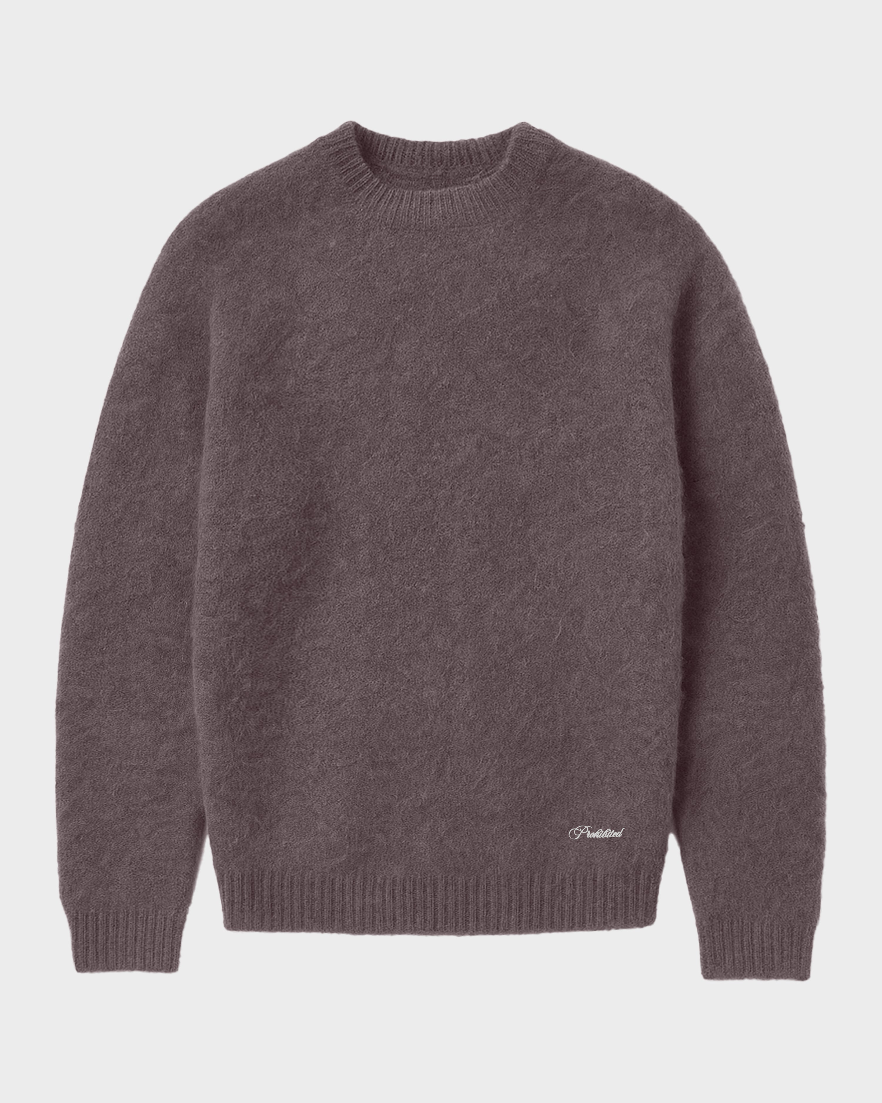 Woolwich Mohair Sweater Dark Grey