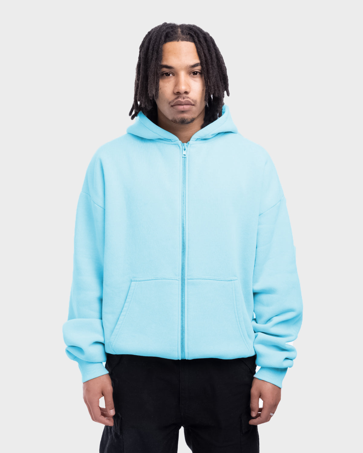 Oversized Zip Hoodie Baby (Stone Washed)
