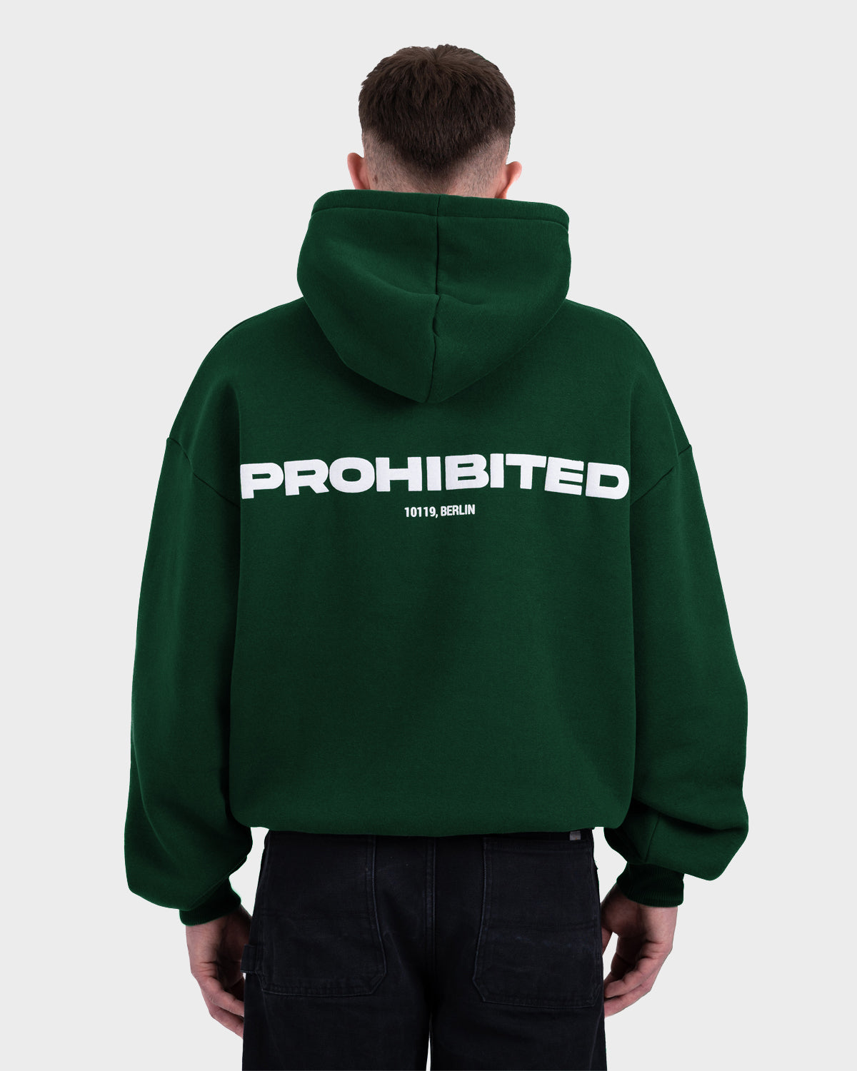 10119 Hoodie British Racing Green