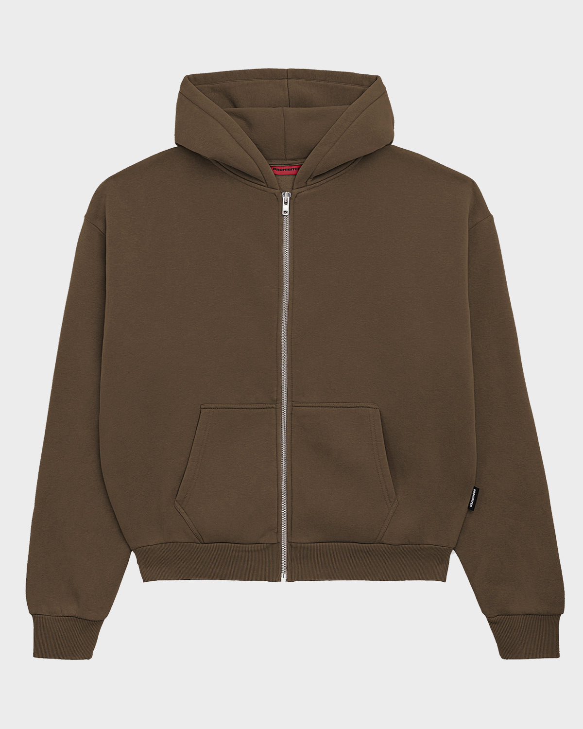 Oversized Zip Hoodie Sand (Stone Washed)