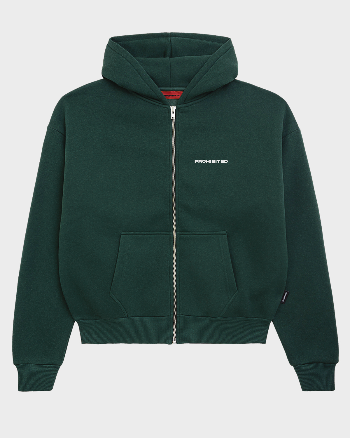 10119 Zip-Hoodie | British Racing Green