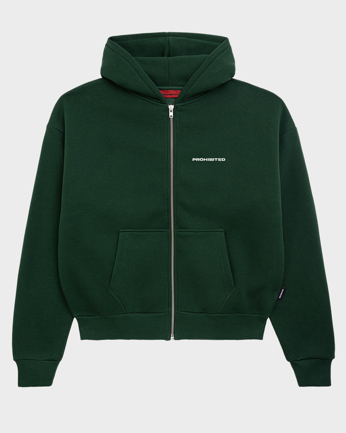 10119 Zip-Hoodie | British Racing Green