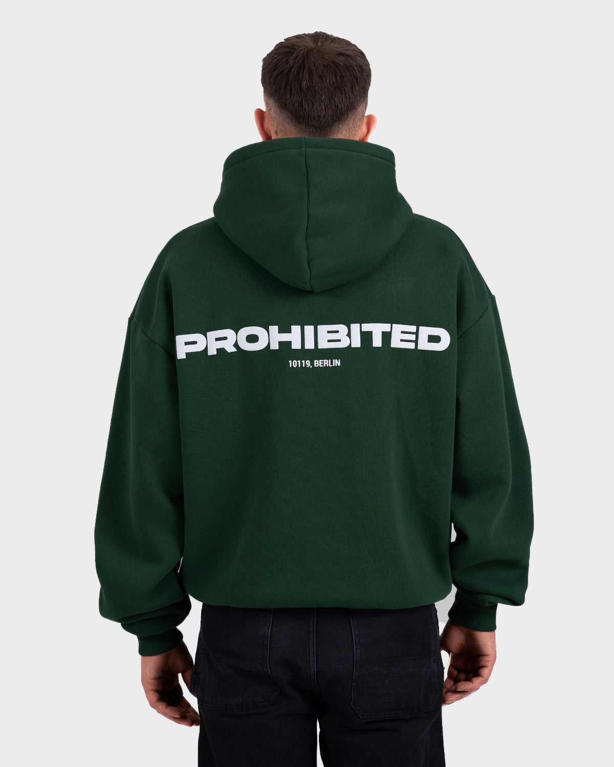 10119 Zip-Hoodie | British Racing Green