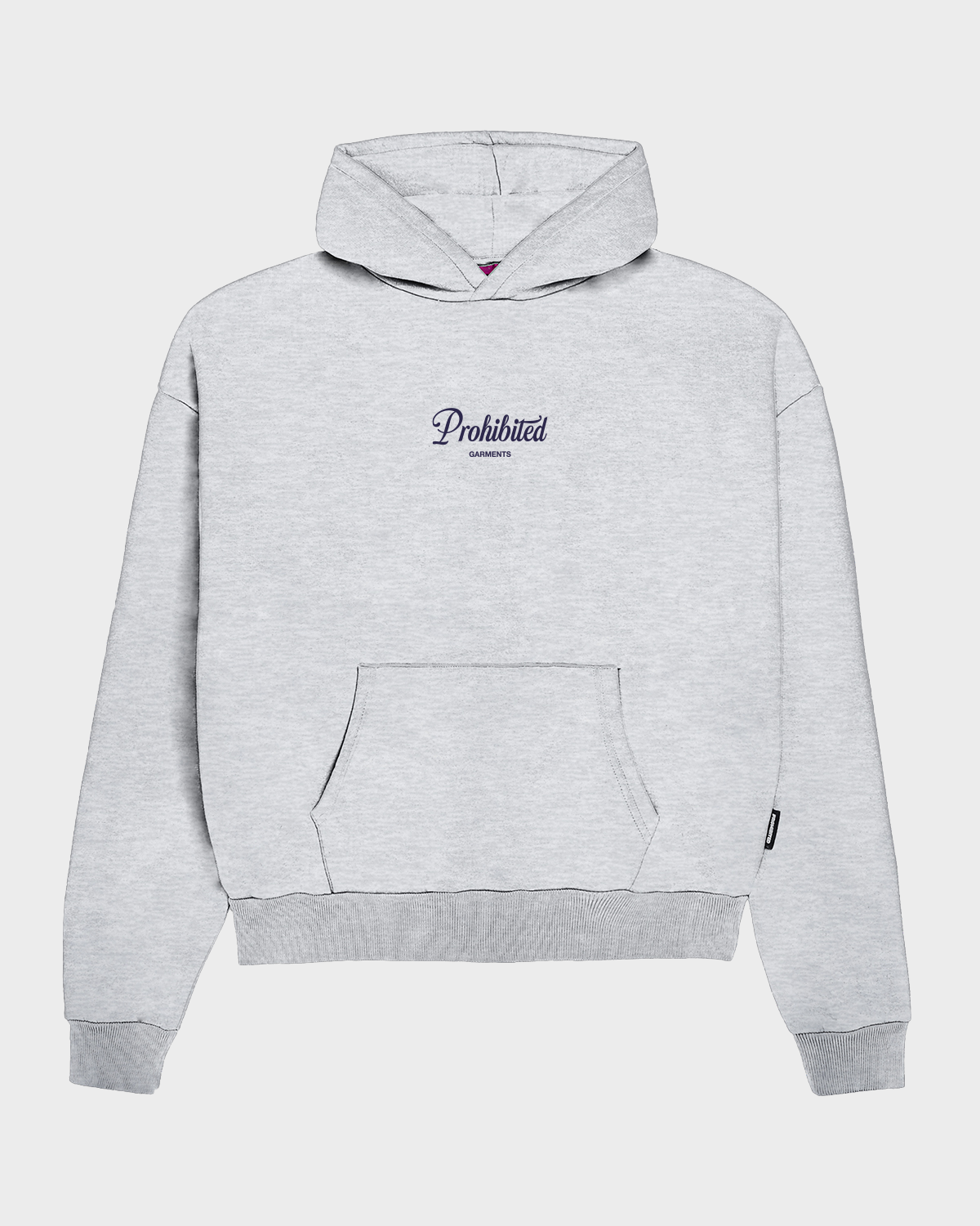 PB Garment Hoodie Grey Melange