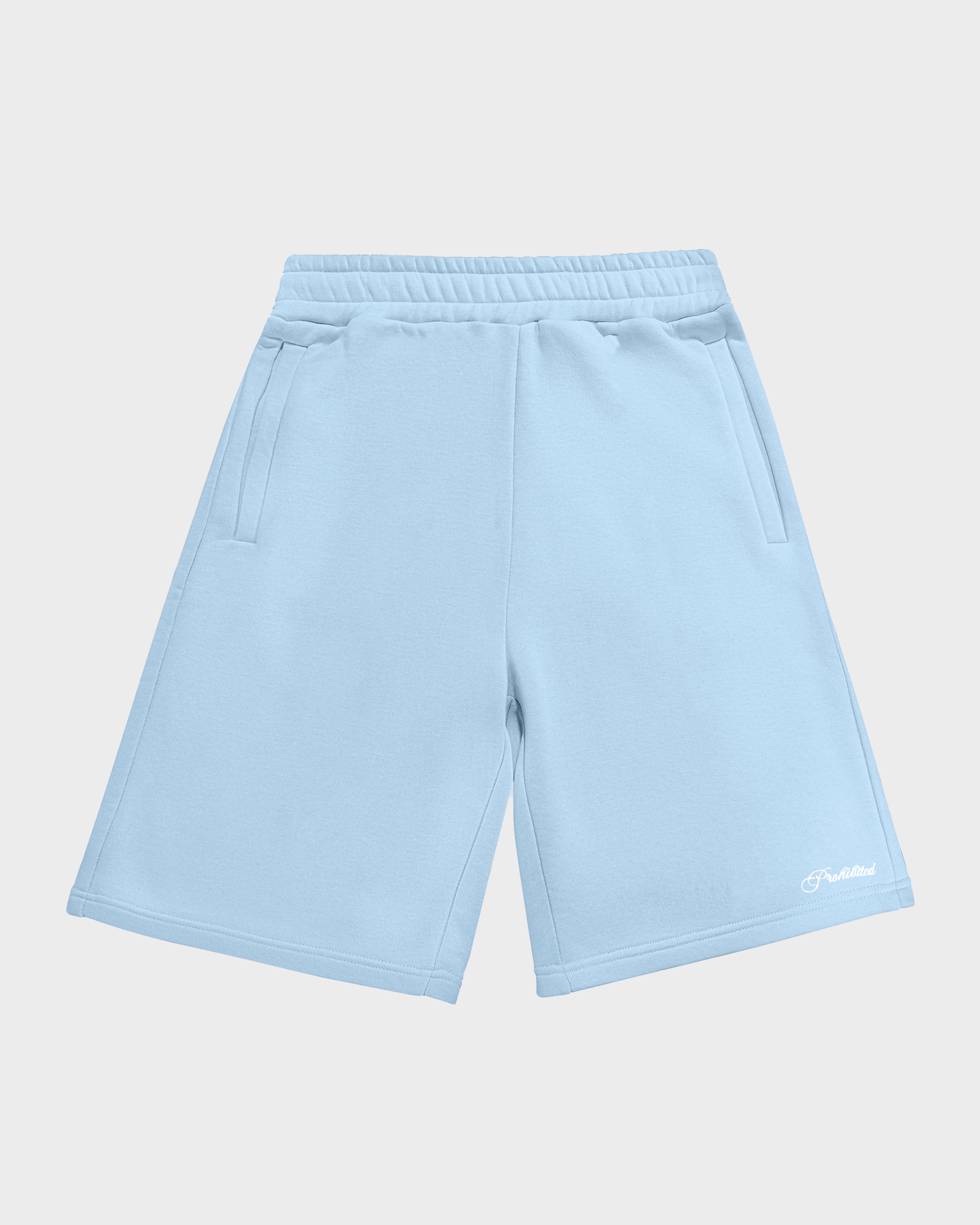 Lazy Riviera Shorts Sky Blue